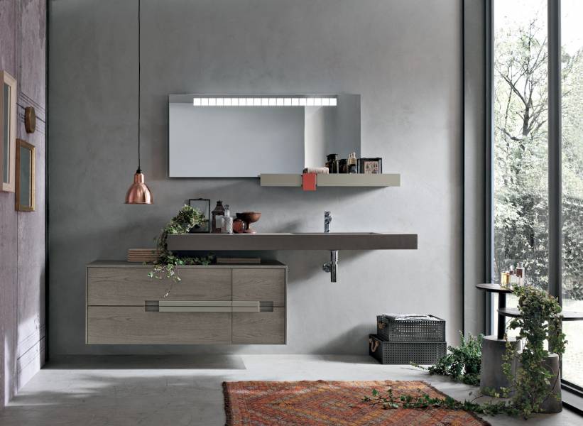 Arredo bagno mobile in legno Artesi modello AteliÃ¨